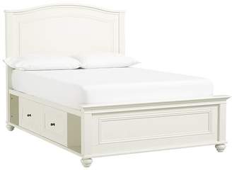 Pottery Barn Teen Chelsea Storage Bed and Tower Dresser Set, Twin, Simply White