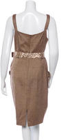 Thumbnail for your product : David Meister Sleeveless Knee-Length Dress