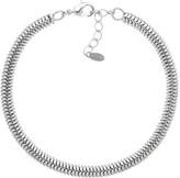 Thumbnail for your product : Monet Rhodium Snake Chain Bracelet