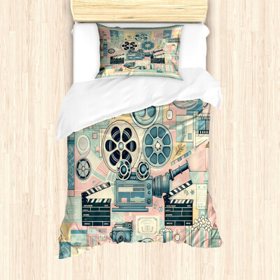 Ambesonne Microfiber Duvet Cover Set