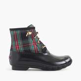 Thumbnail for your product : J.Crew J.Crew X Women's Top-SiderA saltwater boots in Stewart black tartan