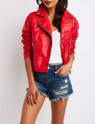 charlotte russe red jacket
