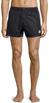 Thumbnail for your product : Moncler Swim Trunks with Contrast Piping, Navy