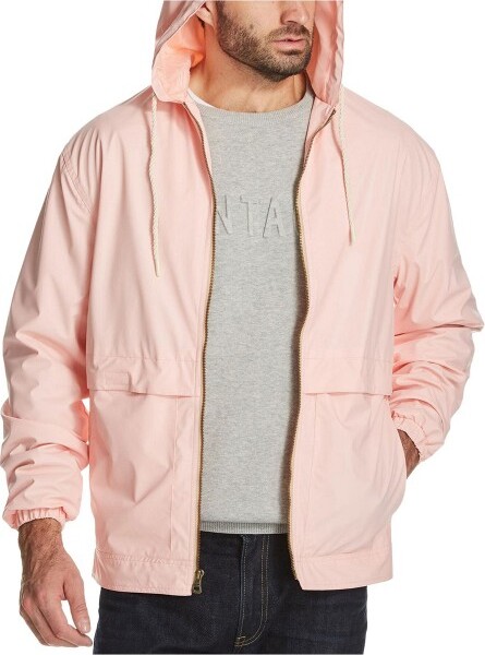 Weatherproof WeatherproofMensFullZipJacket,rose,Small