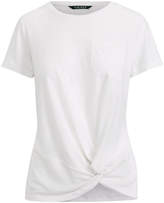 Ralph Lauren Twisted-Hem T-Shirt 