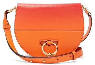 J.W.Anderson Latch Ombre Leather Cross Body Bag - Womens - Orange