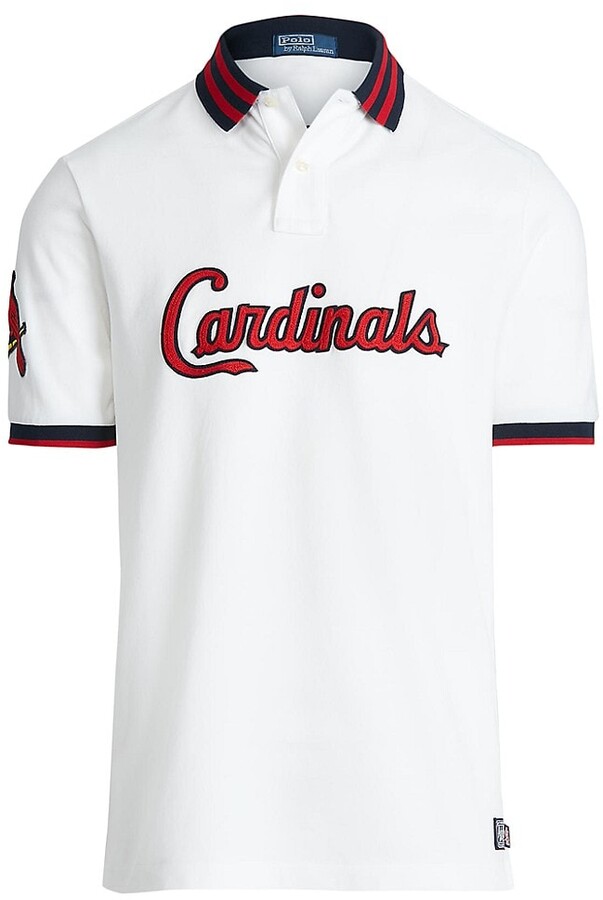 Polo Ralph Lauren Basic Mesh Cardinals Polo ShopStyle Short Sleeve Shirts