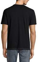 Thumbnail for your product : True Religion Checkered Football Cotton Tee