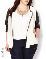 Thumbnail for your product : Penningtons mblm 3/4 Length Sleeve Bomber Jacket
