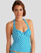 Thumbnail for your product : Figleaves Midnight Grace by figleaves.com Pin Up Underwired Halter Tankini Top