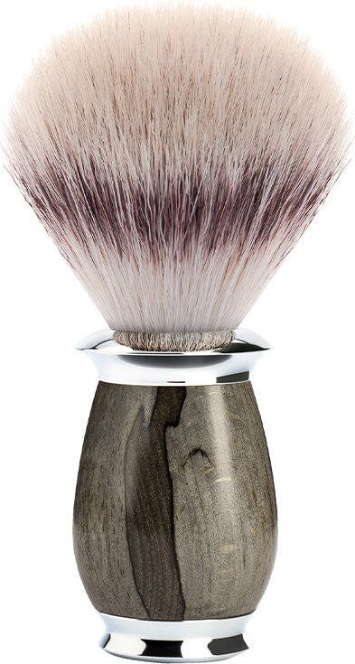 Mühle Purist Grained Beech Silvertip Fibre Shaving Brush
