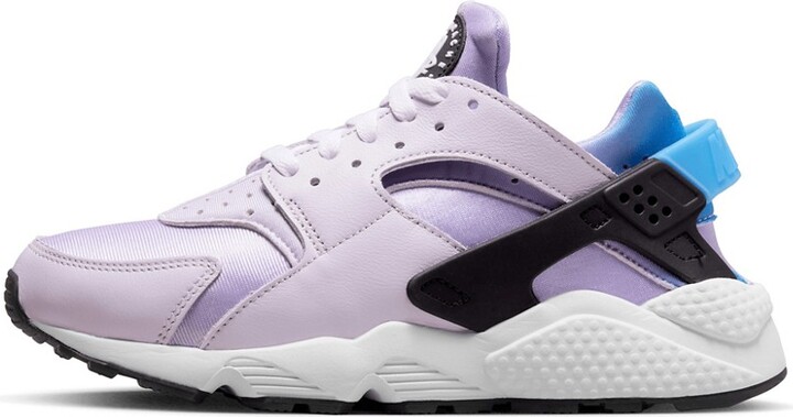 Nike Air Huarache sneakers in lilac, black and barely grape - ShopStyle