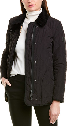 Burberry Diamond Quilted Barn Jacket Shopstyle