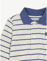 Thumbnail for your product : Ralph Lauren Striped cotton bodysuit 3-24 months