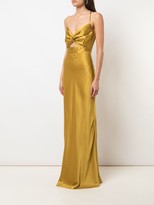 Thumbnail for your product : Mason by Michelle Mason Twist silk gown