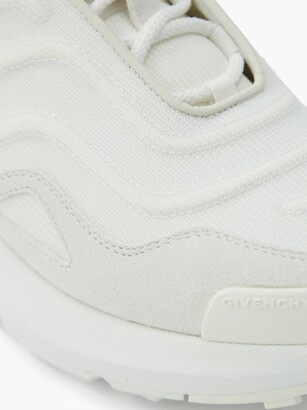 Givenchy Giv 1 Leather And Mesh Trainers - White