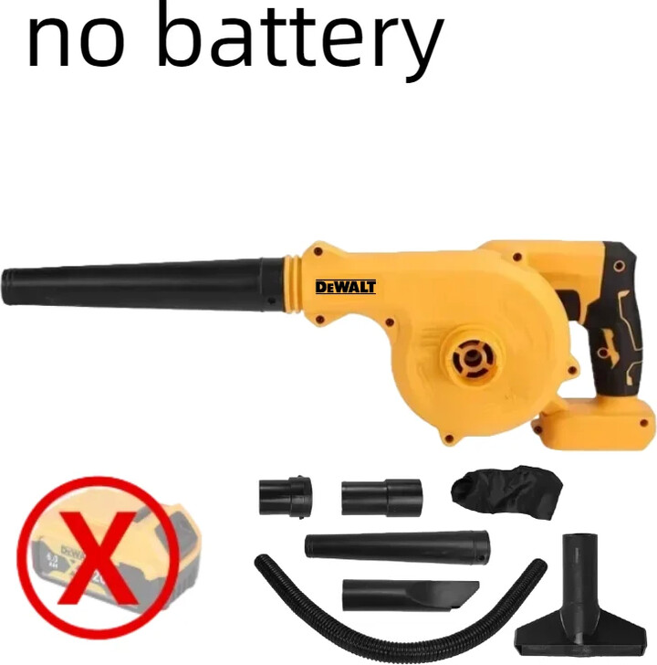 DeWalt Multi-Use Wireless Air Blower Vacuum Cleaner Electric Dust Computer Collector Leaf Duster for 18V 20V Lithium Battery