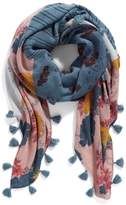 Thumbnail for your product : Treasure & Bond Floral Fantasy Tassel Scarf