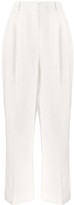 Thumbnail for your product : Sandro Pleated High-Waist Trousers