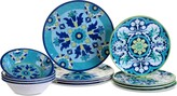 Thumbnail for your product : Certified International Granada Melamine 12-Pc. Dinnerware Set, Service for 4