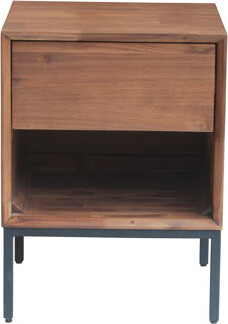 17 Stories Varela 1-Drawer Nightstand with Storage