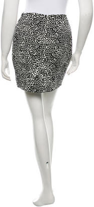 Diane von Furstenberg Printed Pencil Skirt