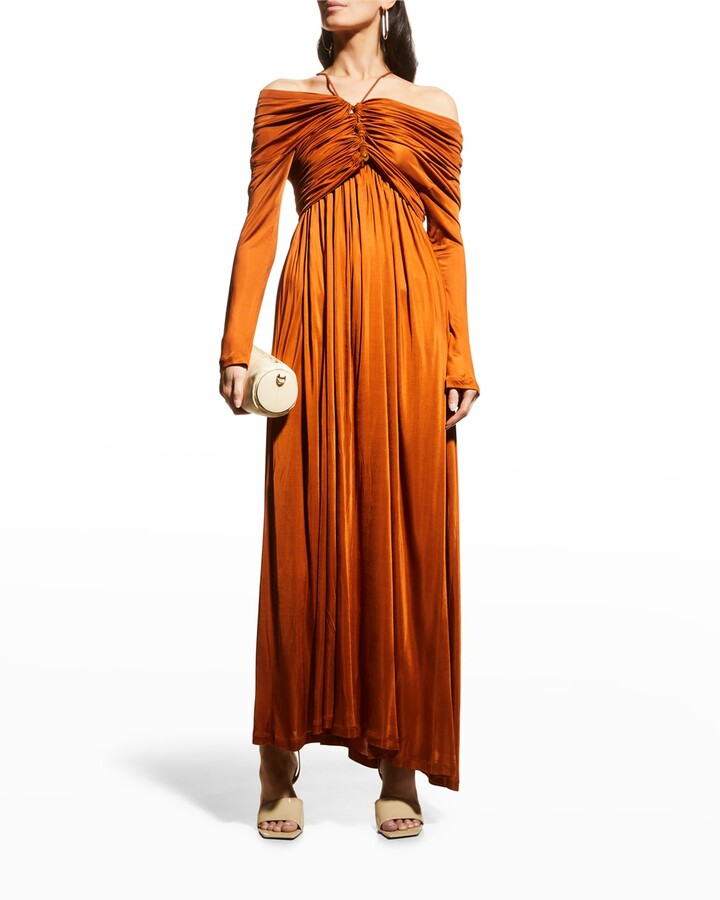 Rust Maxi Dress | Shop the world's largest collection of fashion 