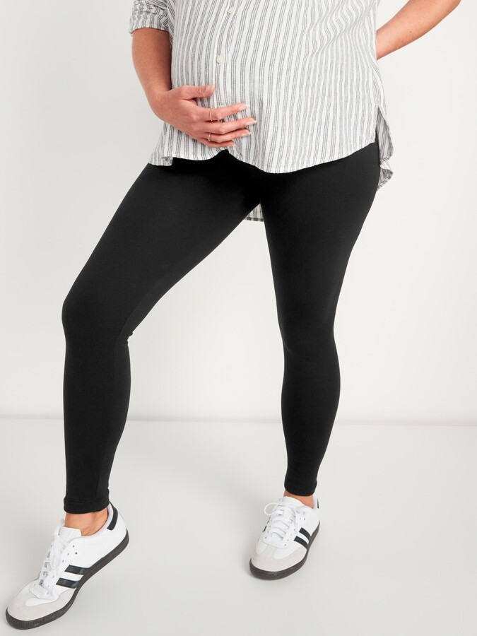 new look glitter Stripe Fleece Lined Leggings size S | eBay