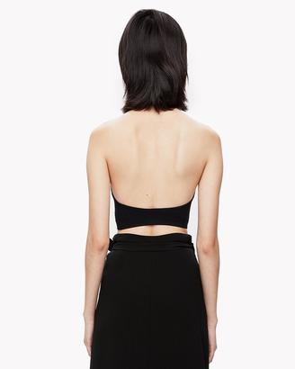 Theory Stretch Halter Top