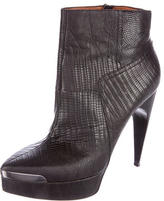 Thumbnail for your product : Lanvin Lizard Ankle Boots