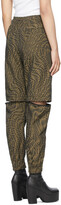 Thumbnail for your product : Fendi Brown FF Vertigo Trousers