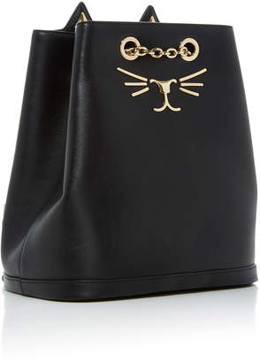 Charlotte Olympia Mini Feline Leather Backpack