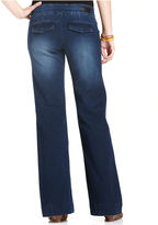 Thumbnail for your product : Celebrity Pink Jeans Juniors' Flared Dark Wash Jeans