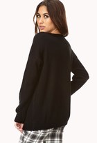 Thumbnail for your product : Forever 21 Oversized Boy Sweater