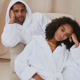 Thumbnail for your product : The White Company Unisex Hydrocotton Hooded Robe, White, XS
