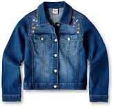 Thumbnail for your product : Flowers by Zoe by Kourageous Kids Jeweled Denim Jacket  - Girls 6-16