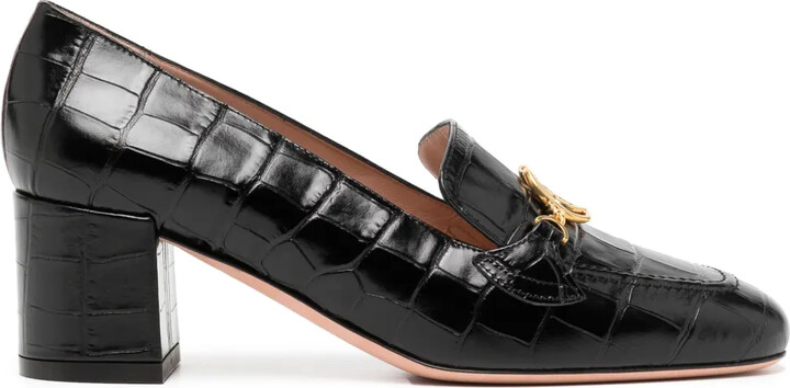 Bally Ellyane 50mm leather pumps