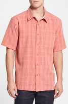 Thumbnail for your product : Quiksilver 'Baracoa Coast' Regular Fit Short Sleeve Check Sport Shirt