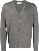 Thumbnail for your product : Brunello Cucinelli slim-fit knitted cardigan