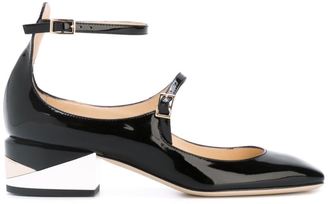 Jimmy Choo Wilbur 40 pumps - women - Leather/Patent Leather - 40