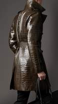 Thumbnail for your product : Burberry Alligator Trench Coat