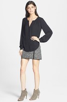 Thumbnail for your product : Nordstrom Ro & De Pleated Long Sleeve Blouse Exclusive)