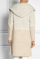 Thumbnail for your product : Banjo & Matilda Hooded Fair Isle cashmere cardigan