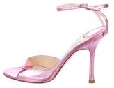 Thumbnail for your product : Jimmy Choo Leather Ankle-Strap Sandals