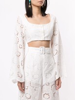 Thumbnail for your product : Alice McCall Cloud Obscurity cropped blouse