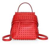 Thumbnail for your product : Tod's Mini Gommino Wave Leather Backpack