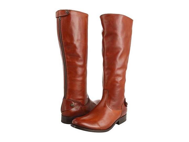 frye melissa button back zip boot