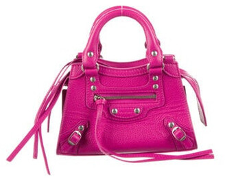 Balenciaga Neo Classic Nano City Bag Pink - ShopStyle