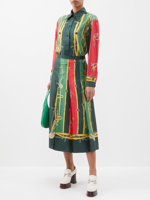 Gucci Midi Skirt | Shop The Largest Collection | ShopStyle