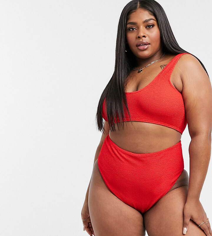 red bikini asos